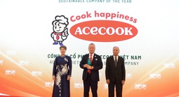 Acecook Việt Nam được vinh danh Top 50 Doanh nghiệp phát triển bền vững tiêu biểu 2025