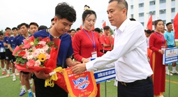 Trường Đại học Đồng Tháp thắng đậm ngày khai mạc Giải Sinh viên mở rộng