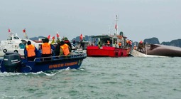 Vụ đắm tàu du lịch trên vịnh Hạ Long: Thủ tướng chỉ đạo khẩn trương tìm kiếm cứu nạn