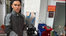Công an TP HCM bắt nhanh một thanh thiếu niên trộm xe máy