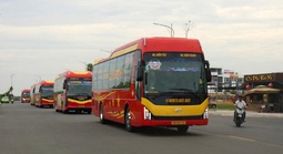 Mở tuyến xe phục vụ 253 cán bộ về trung tâm tỉnh An Giang mới làm việc