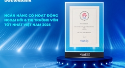 Sacombank 4 năm liền dẫn đầu lĩnh vực ngoại hối và thị trường vốn