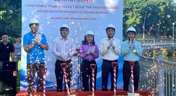 TP HCM: Phường Xuân Hòa khởi công công trình thể dục thể thao công cộng