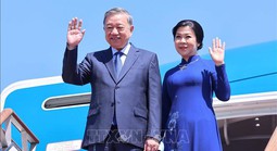 Tổng Bí thư Tô Lâm và Phu nhân tới Seoul, bắt đầu thăm cấp Nhà nước Hàn Quốc