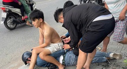 Nam thanh niên vờ hỏi mua vàng rồi cướp giật