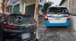 Bị hủy kèo nhậu, nam thanh niên đập phá hơn 10 ô tô