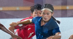 Nữ Indonesia vất vả giành điểm duy nhất trước Campuchia ở ASEAN Cup 2025