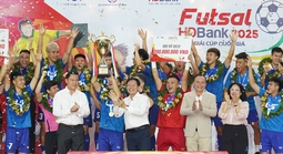 Thái Sơn Bắc vô địch Cúp Quốc gia futsal lần thứ 2 liên tiếp