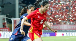 Nữ Việt Nam hạ Thái Lan, vào bán kết với ngôi đầu bảng ASEAN Cup 2025