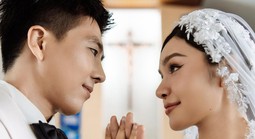 Người mẫu Thu Trang và Quang Sơn về chung nhà