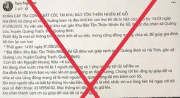 Sự thật vụ "bắt cóc trẻ em" ở Kẻ Gỗ gây bão mạng xã hội