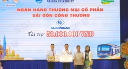 SAIGONBANK đồng hành cùng Ngày hội Việc Làm Đại học Sài Gòn 2025 với vai trò Nhà tài trợ Vàng