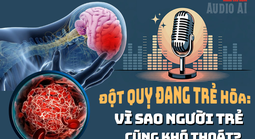Audio: Vì sao người trẻ cũng khó thoát đột quỵ?