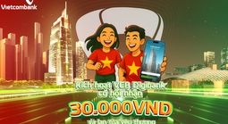 Vietcombank đồng hành “Cùng Việt Nam tiến bước - 1 tỉ bước chân tiến vào kỷ nguyên mới”