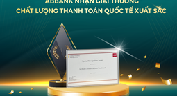 ABBANK được Wells Fargo vinh danh ngân hàng có chất lượng thanh toán quốc tế xuất sắc