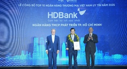 HDBank giữ vị trí thứ 3 Top ngân hàng niêm yết uy tín và hiệu quả nhất Việt Nam