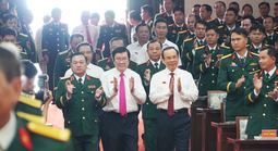 Bí thư Thành ủy TP HCM Nguyễn Văn Nên dự Đại hội đại biểu Đảng bộ Quân sự TP HCM lần thứ I