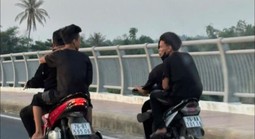 Đi xe máy không đội mũ bảo hiểm, nhóm thiếu niên bị phạt 41,5 triệu