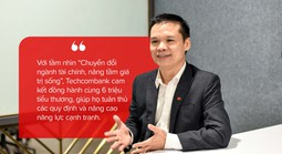 Techcombank “đo ni đóng giày” giải pháp chuyển đổi số cho tiểu thương Việt