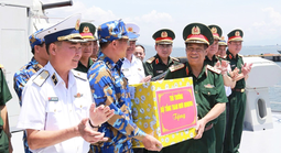 Nêu cao quyết tâm luyện tập diễu binh lực lượng vũ trang trên biển