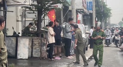 Cháy cửa hàng phụ tùng ở TP HCM, một cụ ông tử vong