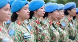 Chiến sĩ mũ nồi xanh sẵn sàng lên đường gìn giữ hòa bình tại Nam Sudan