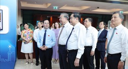 Tổng Bí thư dự hội nghị chuyên đề Bình dân học vụ số - Quốc hội số