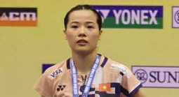 Thùy Linh thua đối thủ cách 89 bậc, mất chuỗi vô địch Vietnam Open
