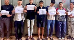 Tạm giữ hình sự Anh "khàn” và 6 đối tượng liên quan