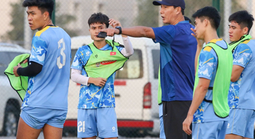 U23 Việt Nam rèn kỹ năng pressing