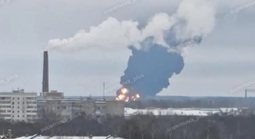 Giao thừa trong tiếng còi báo động rền vang tại Nga và Ukraine