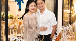 Vân Trang hạnh phúc bên chồng con trong "đám cưới đồng"