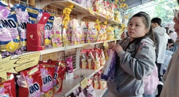 Hỗ trợ người lao động mua sắm Tết tại "Điểm phúc lợi đoàn viên"