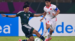 U23 Việt Nam (0-0) U23 Ả Rập Saudi: Đình Bắc vào sân