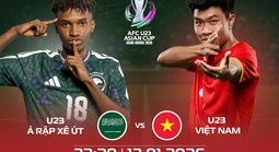 Xác định tổ trọng tài điều hành trận U23 Việt Nam chạm trán đội chủ nhà