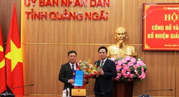 Kiện toàn bộ máy, Quảng Ngãi có Giám đốc Sở Tài chính