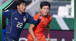 Hòa Trung Quốc, U23 Thái Lan bị loại với 2 điểm sau ba trận