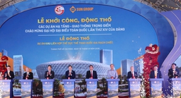 Thông tin nổi bật tại TPHCM ngày 14-1: Khởi công 4 dự án gần 240.000 tỉ; yêu cầu giảm 10% hội nghị