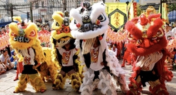 Biểu diễn Lân Sư Rồng: Khẳng định bản sắc nghệ thuật dân gian