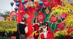 "Sắc xuân 4 miền" tại lễ hội hoa Tết ở TPHCM