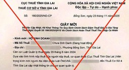 Gia Lai: Cảnh báo mạo danh cơ quan thuế để lừa đảo, chiếm đoạt tài sản