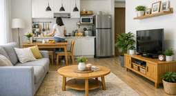 2 giờ thay đổi không gian sống