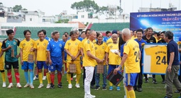 Giao lưu nhân kỷ niệm 50 năm thành lập đội bóng đá Hải quan