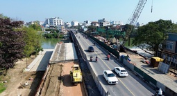 Một nhà thầu bị phạt 1,5 tỉ đồng khi thi công cầu ở Huế