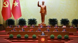 Chủ tịch nước Lương Cường trình bày diễn văn khai mạc Đại hội XIV của Đảng