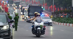 Điều chỉnh phân luồng giao thông phục vụ Đại hội Đảng