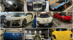 Đài Loan (Trung Quốc) đấu giá dàn siêu xe "thần thú" của tập đoàn Prince Group