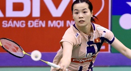 Thùy Linh hạ tay vợt hạng 20 thế giới, mở màn giải Super 500