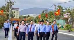 Khánh thành Công trình "Đường cờ Tổ quốc - Đường hoa Côn Đảo" vào ngày giỗ Anh hùng Võ Thị Sáu