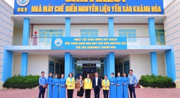 Yến sào Khánh Hòa đón đoàn quốc tế tham quan nhà máy Sanvinest